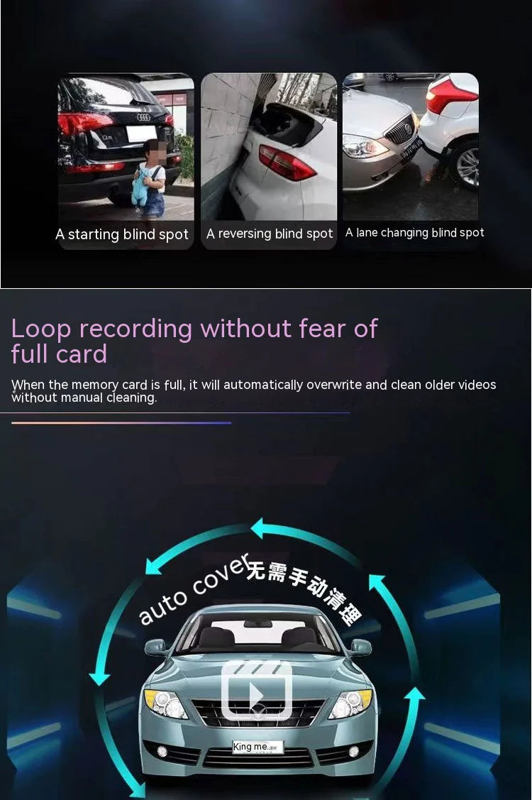 MeView Dual-lens HD 316" Driving Recorder