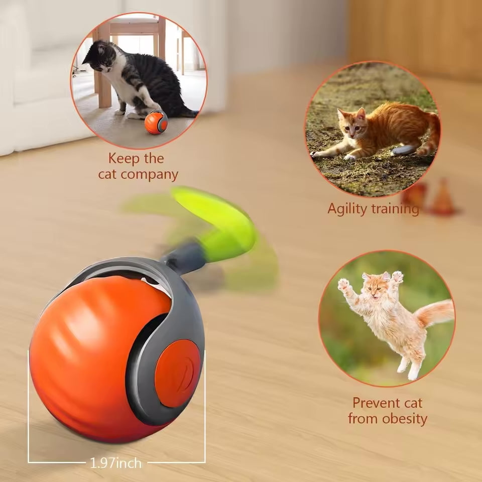 PouncePlay™ Smart Pet Toy Ball