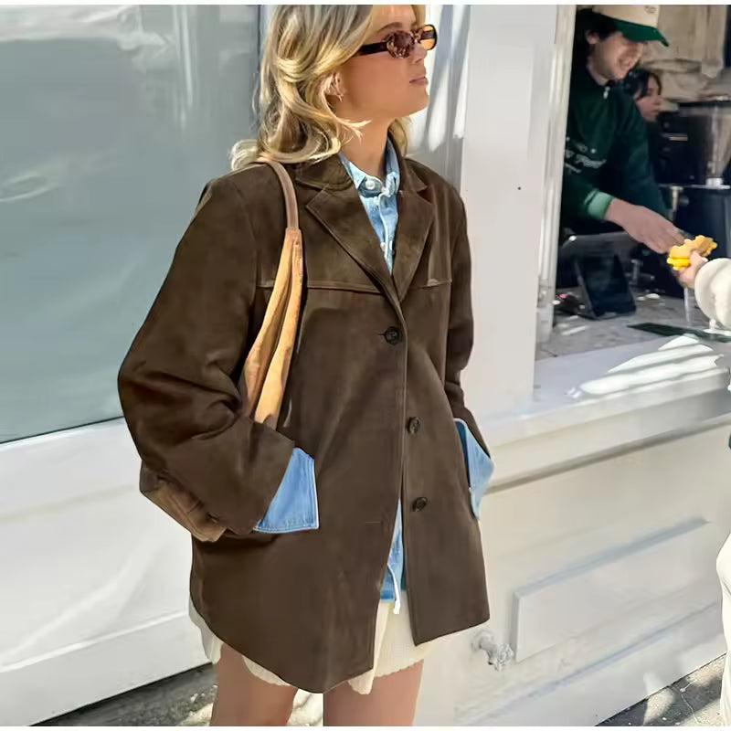 Women’s Quilted Trench Coat – Elegant Winter Outerwear