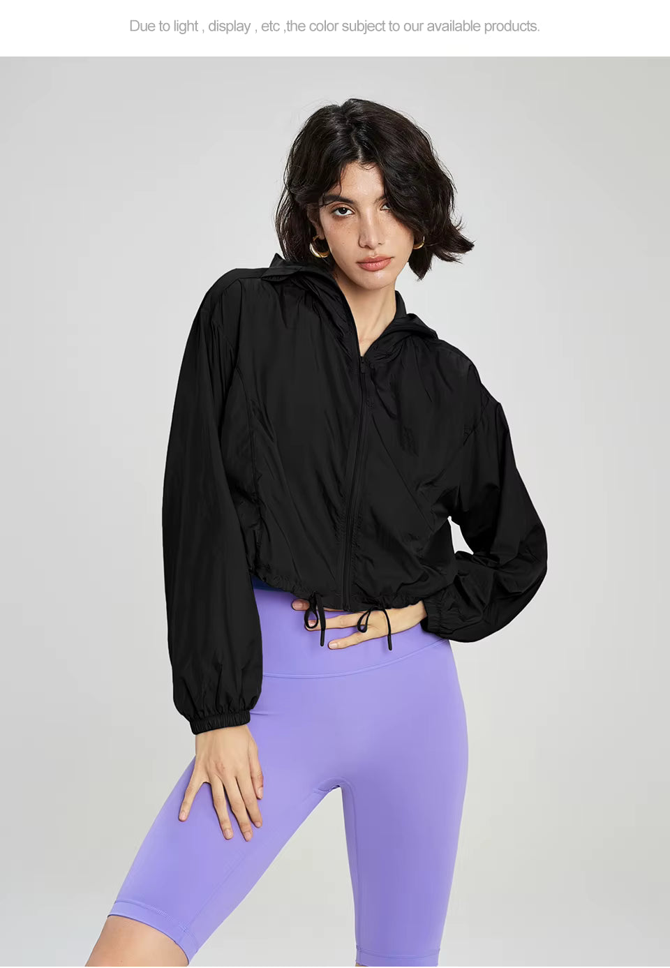 Sheer Hooded Long Sleeve Casual Cover-Up Top