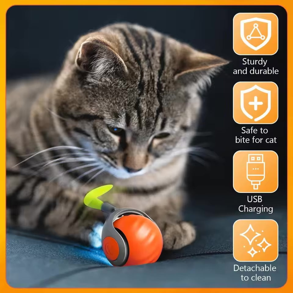 PouncePlay™ Smart Pet Toy Ball