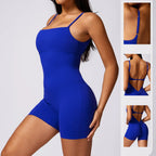 Flairé™ Seamless Sculpt Yoga Jumpsuit – Women’s One-Piece Activewear