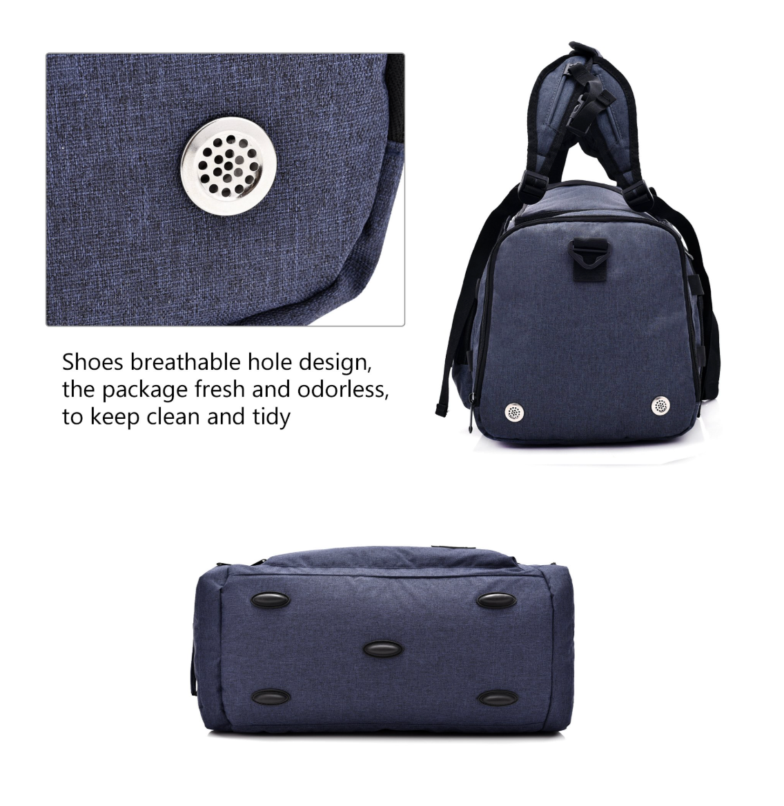 Fashionable Waterproof Travel and Gym Bag