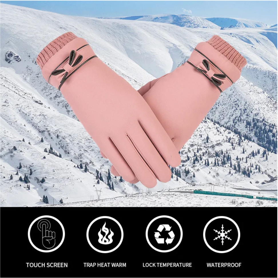 Luva SnowFlake Finger Gloves – Warm, Lightweight & Fashion-Ready