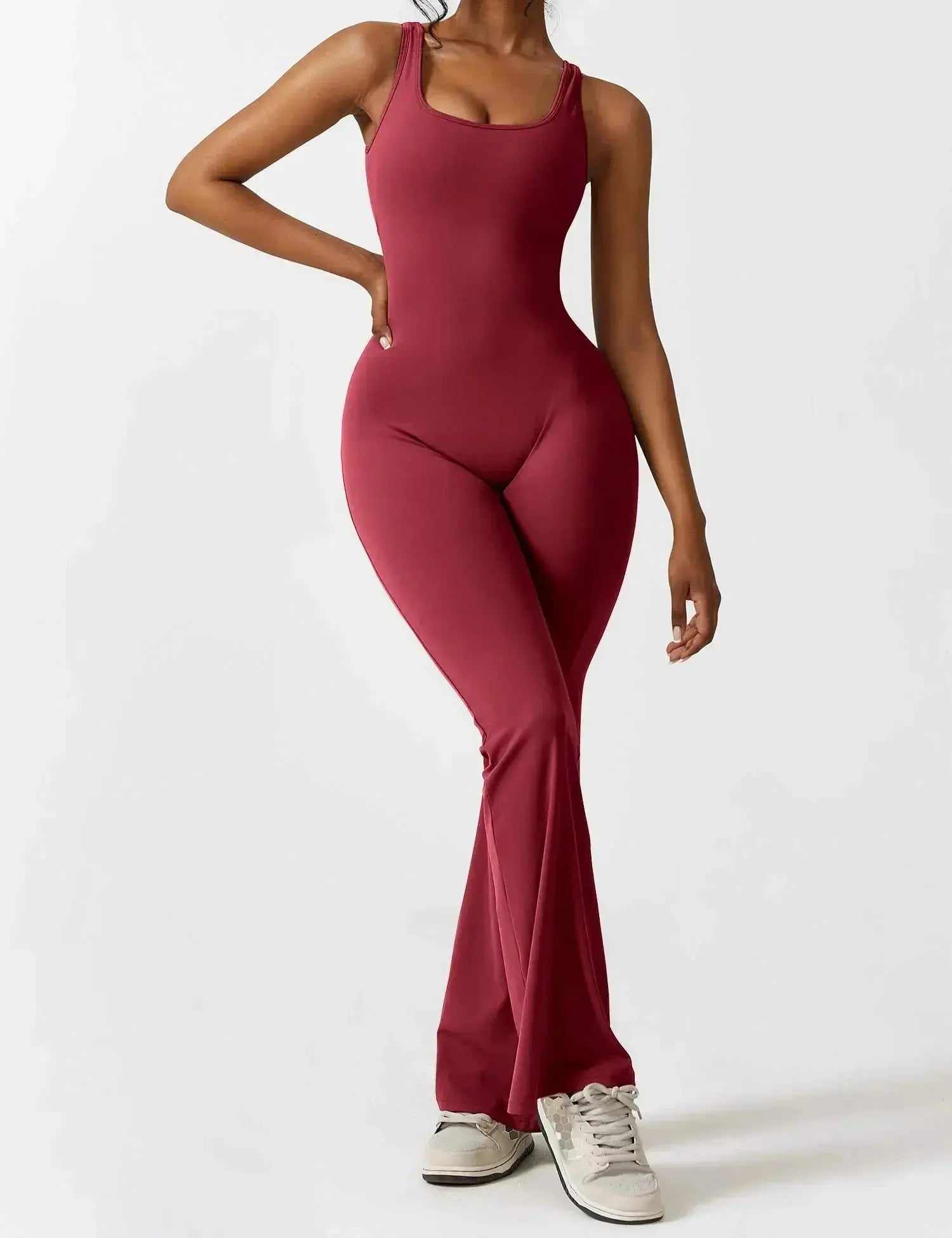 Scrunch Gym Set – V Back Seamless Workout Set for Women | Flairé™ Flairé™