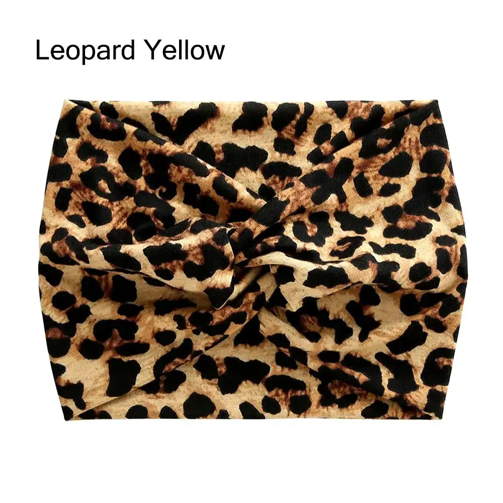 Hypes Inventory wide stretchy turban headband for women, stylish hair accessory for all-day comfort and versatile fashion.