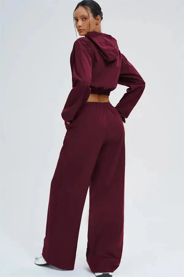 The Svelte UV protection Crop Hoodie Fitglutes Activewear Gymwear Sportswear & Workout Clothes