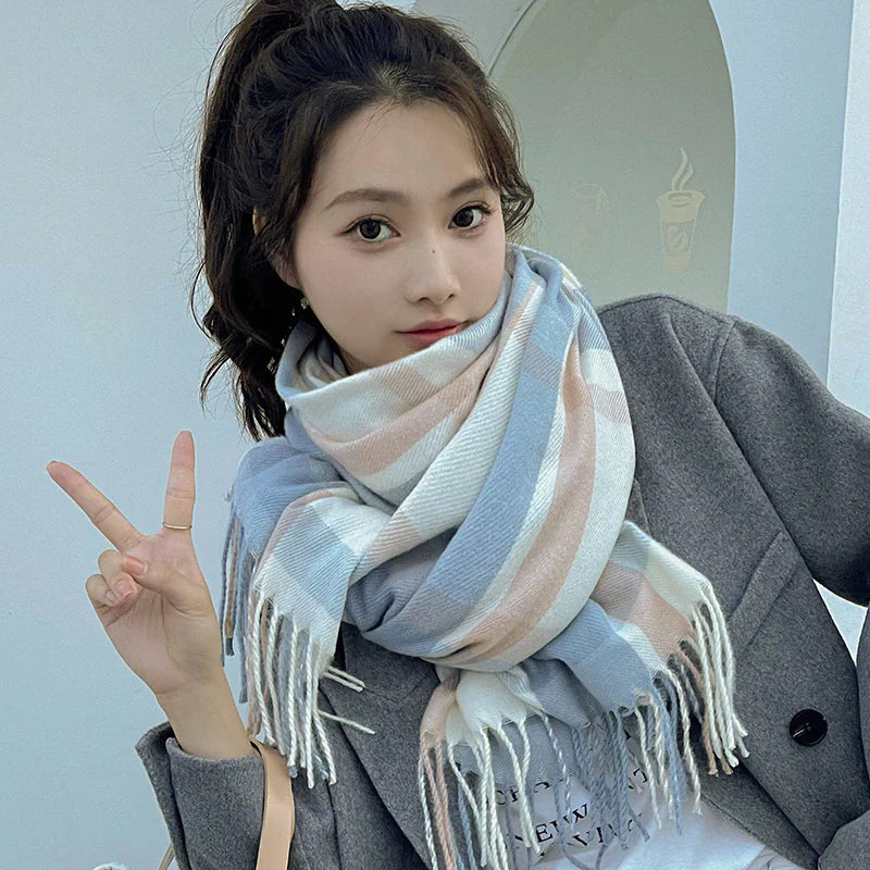 Cashmere Winter Warm Thickened Cute Fashion Scarf