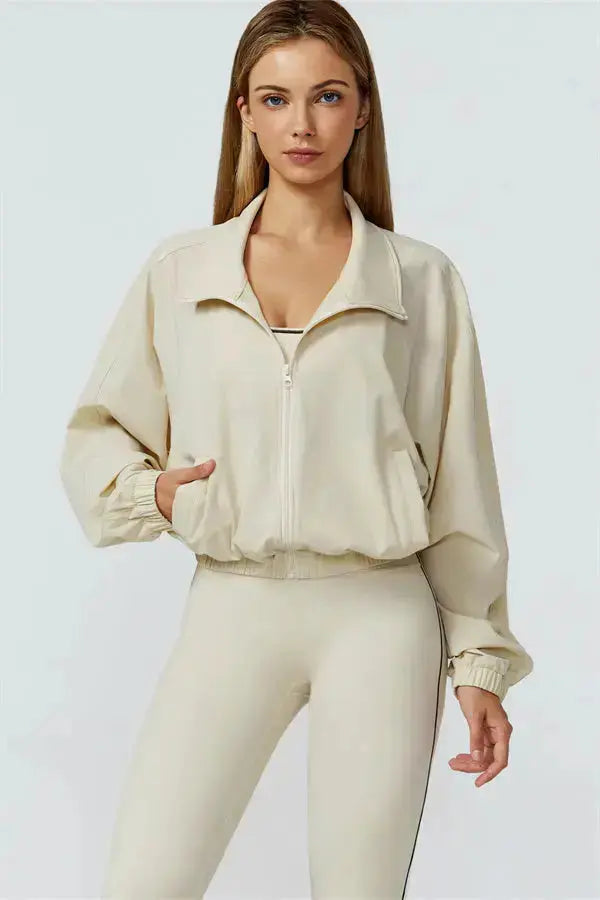The Venus Zip Jacket Fitglutes Activewear Gymwear Sportswear & Workout Clothes