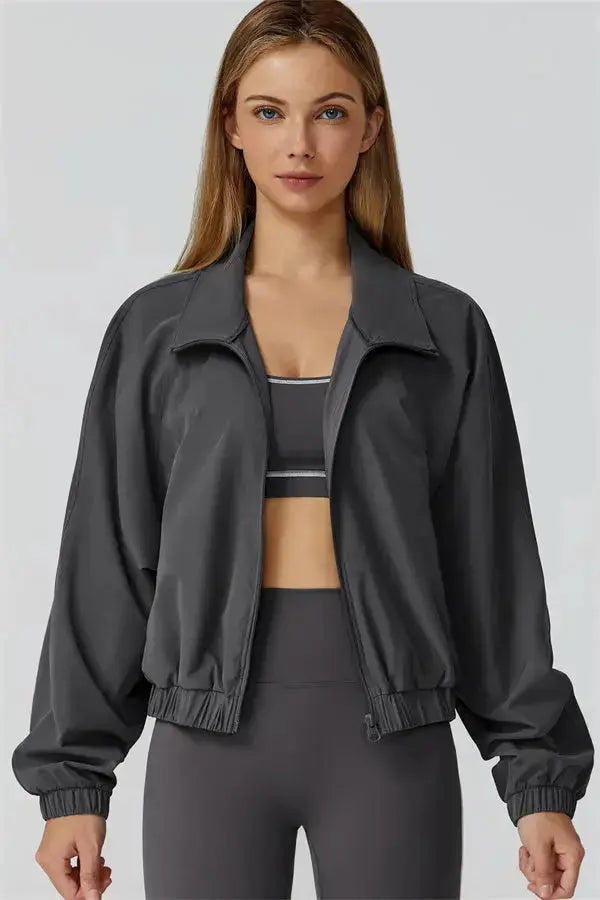 The Venus Zip Jacket Fitglutes Activewear Gymwear Sportswear & Workout Clothes