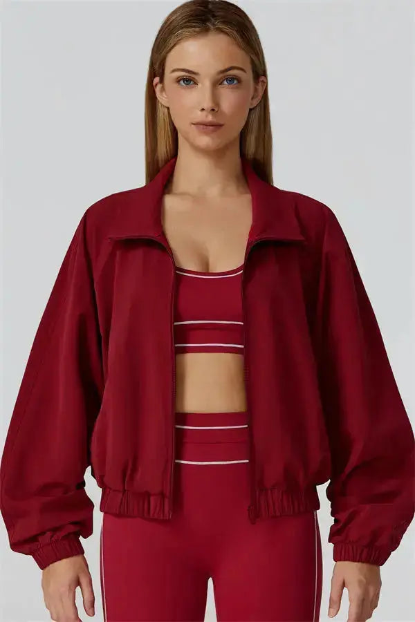 The Venus Zip Jacket Fitglutes Activewear Gymwear Sportswear & Workout Clothes