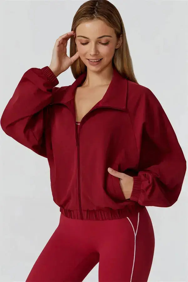 The Venus Zip Jacket Fitglutes Activewear Gymwear Sportswear & Workout Clothes