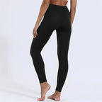 Women’s Thick High-Waisted Leggings | Slim Fit Cropped Pants with Hip-Lifting Design