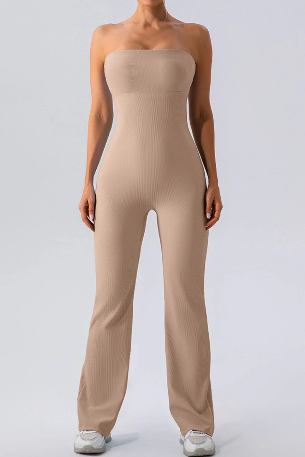 Flairé™ Sleeveless Straight Active Jumpsuit
