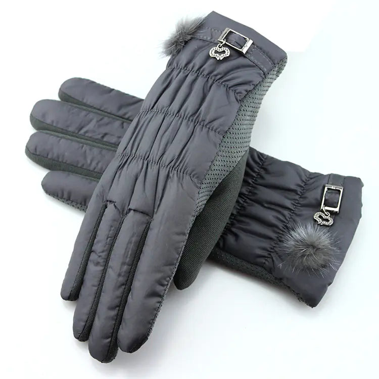 Women's Winter Touchscreen Gloves for Outdoor Cycling