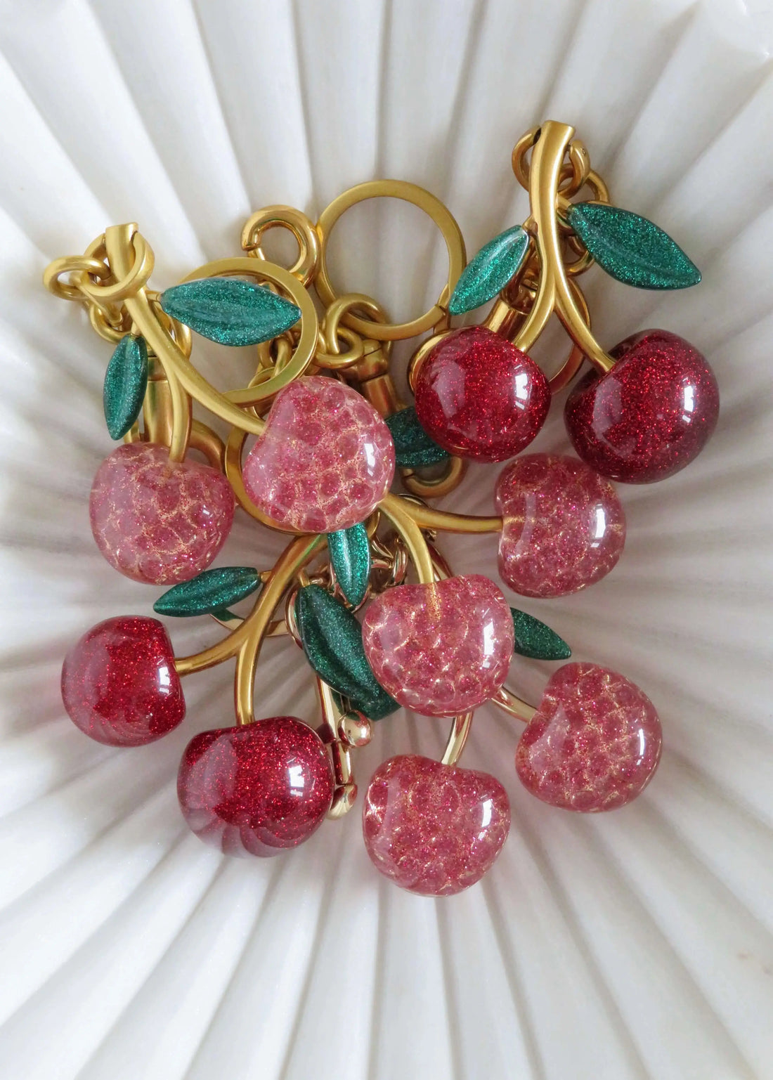 Cherry Bag Charm Curated By Suarez