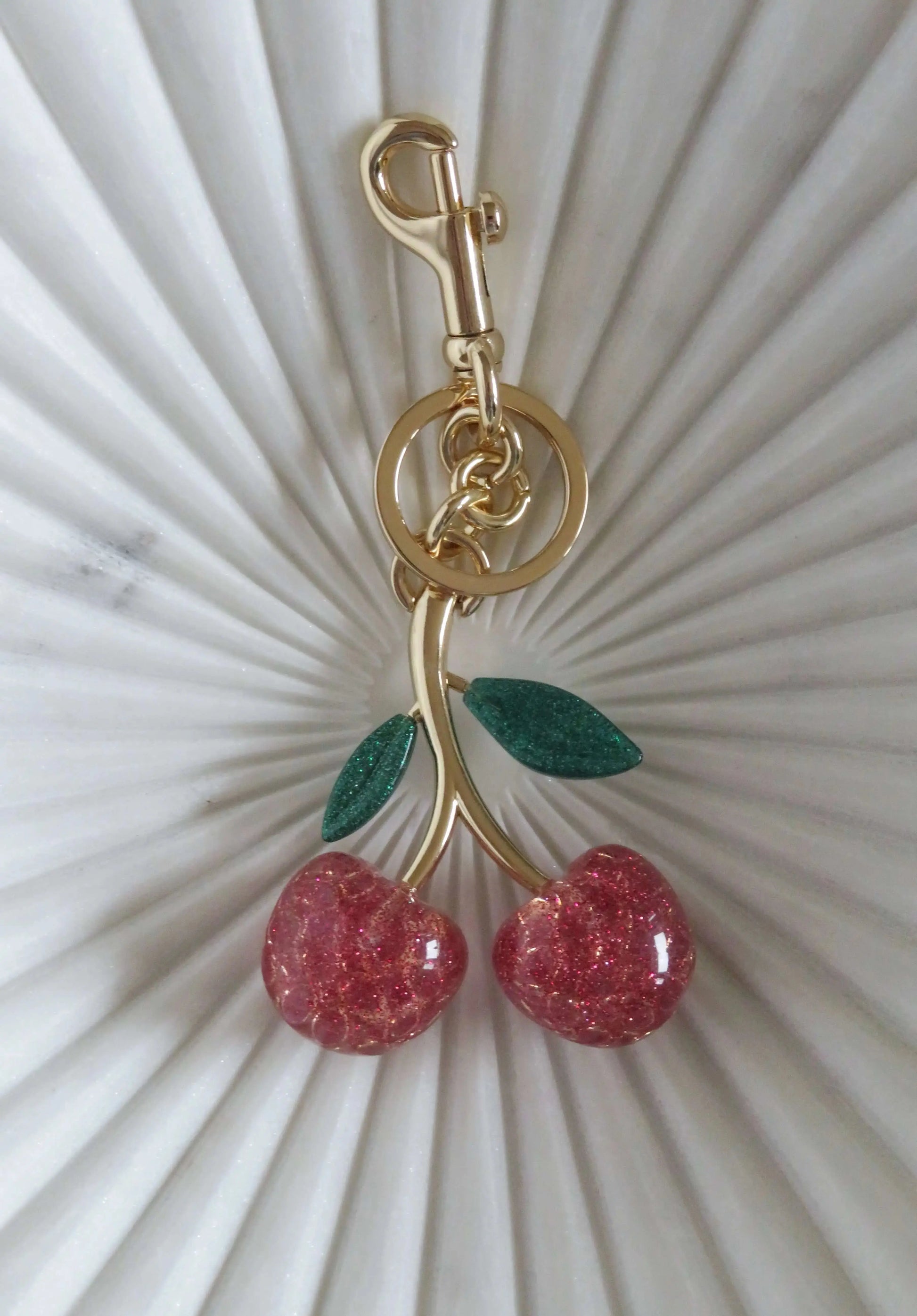 Cherry Bag Charm Curated By Suarez