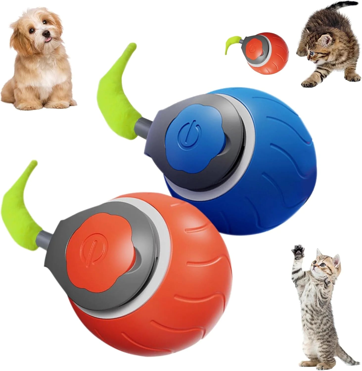 PouncePlay™ Smart Pet Toy Ball