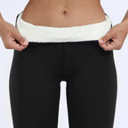 Women’s Thick High-Waisted Leggings | Slim Fit Cropped Pants with Hip-Lifting Design