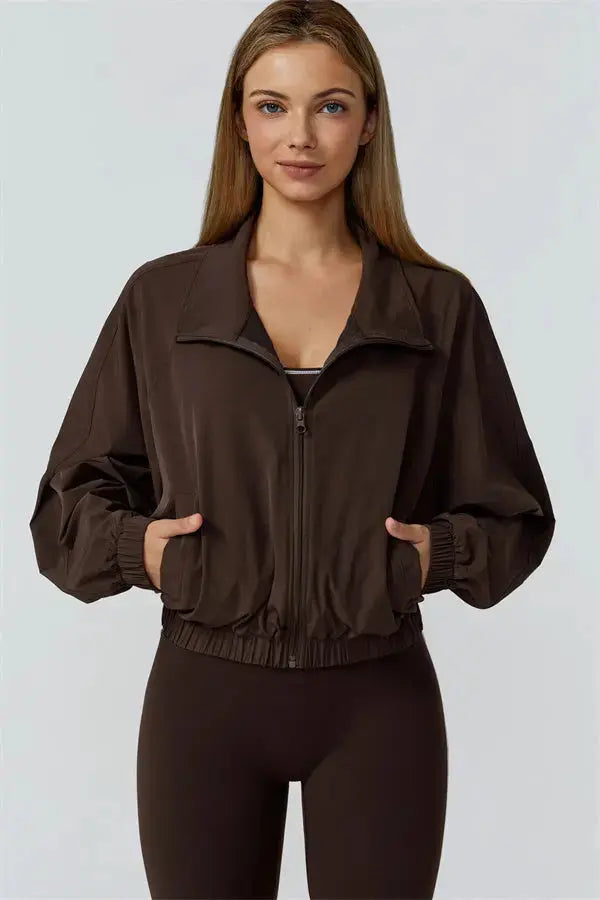 The Venus Zip Jacket Fitglutes Activewear Gymwear Sportswear & Workout Clothes