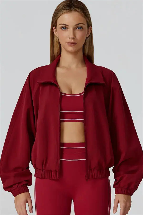 The Venus Zip Jacket Fitglutes Activewear Gymwear Sportswear & Workout Clothes