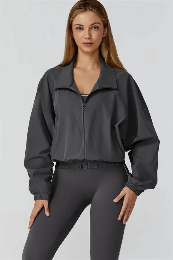 The Venus Zip Jacket Leggings 2-Piece Set Fitglutes Activewear Gymwear Sportswear & Workout Clothes