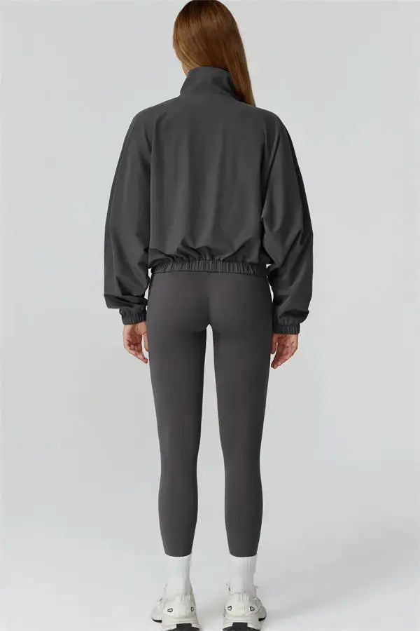 The Venus Zip Jacket Leggings 2-Piece Set Fitglutes Activewear Gymwear Sportswear & Workout Clothes