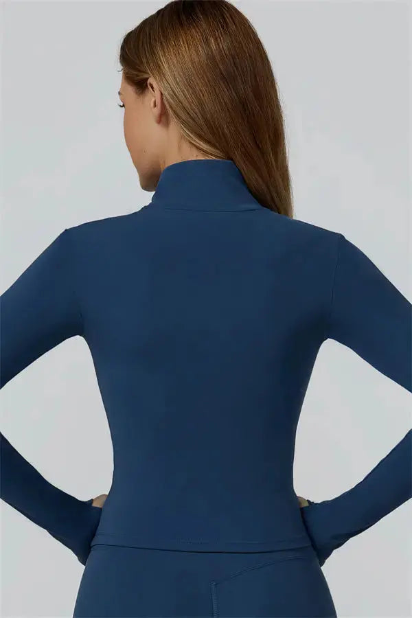 The Venus Zip Top Fitglutes Activewear Gymwear Sportswear & Workout Clothes