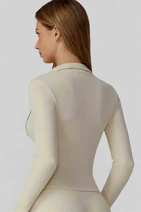 The Venus Zip Top Fitglutes Activewear Gymwear Sportswear & Workout Clothes