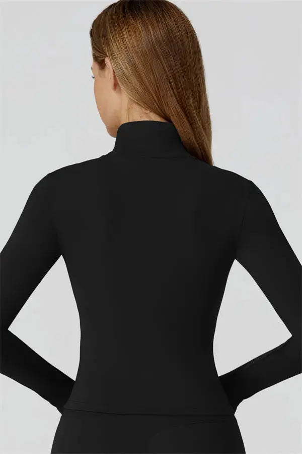 The Venus Zip Top Fitglutes Activewear Gymwear Sportswear & Workout Clothes