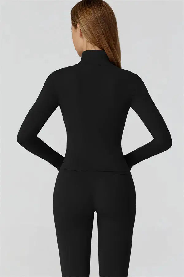 The Venus Zip Top Fitglutes Activewear Gymwear Sportswear & Workout Clothes