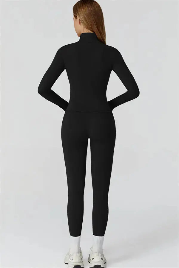 The Venus Zip Top Fitglutes Activewear Gymwear Sportswear & Workout Clothes