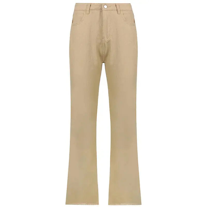 Flairé™ high waist flare jeans for women featuring retro bell bottom style and classic denim fit.