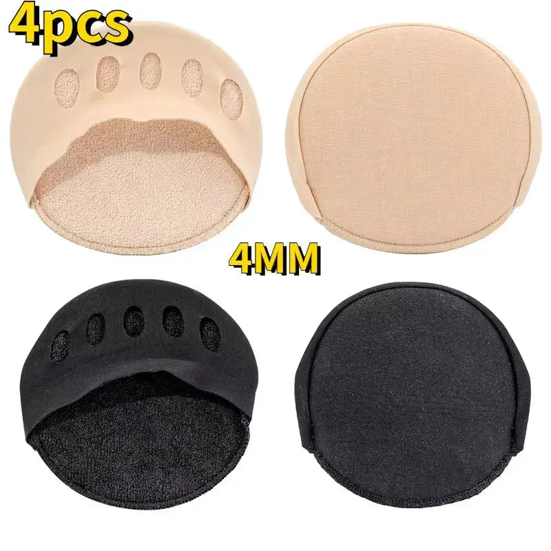 Hypes Inventory forefoot pads for high heels with 5-toe cushion insoles for added comfort and support during wear.