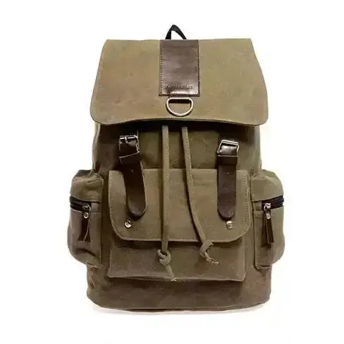 Back To Campus Canvas Backpack In 4 Colors Hypes Inventory