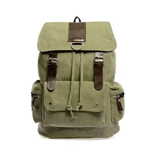 Back To Campus Canvas Backpack In 4 Colors Hypes Inventory