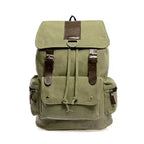 Back To Campus Canvas Backpack In 4 Colors Hypes Inventory