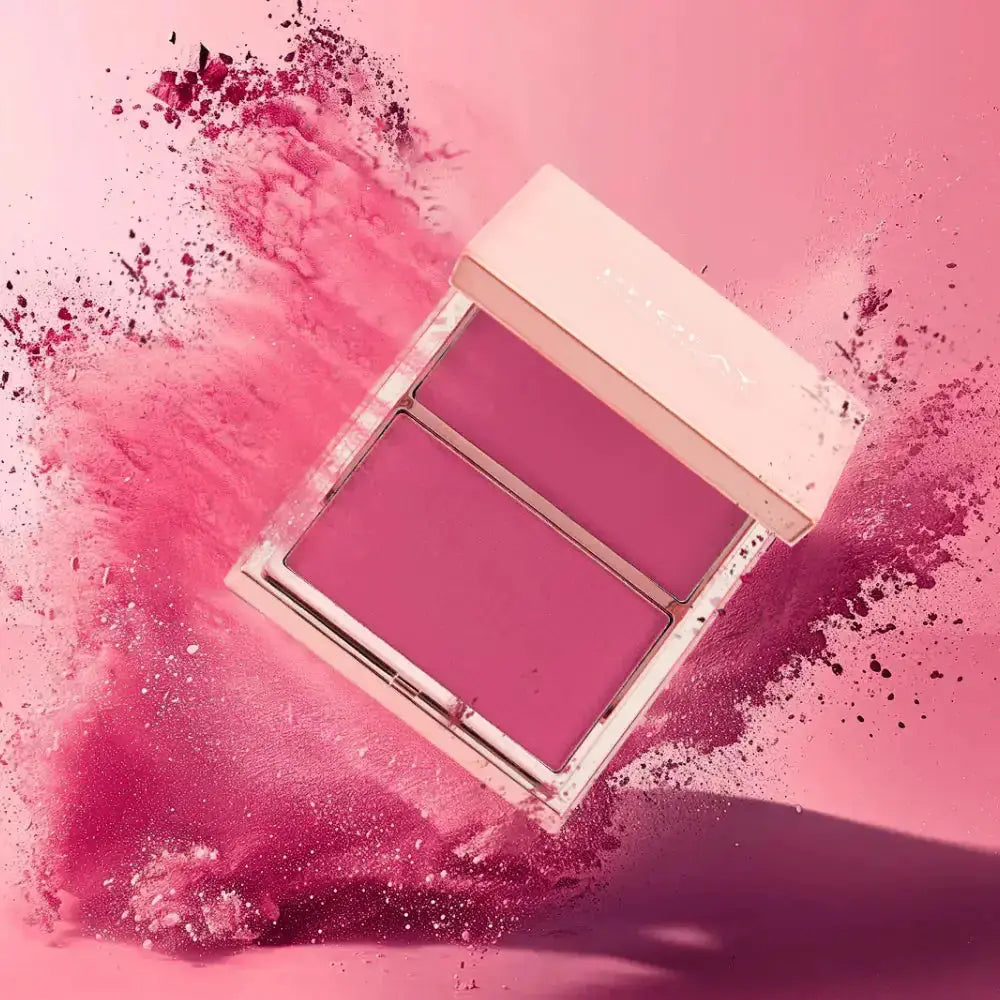 Hypes Inventory PHOFAY blush duo with cream and powder shades for a radiant, buildable glow on the cheeks.