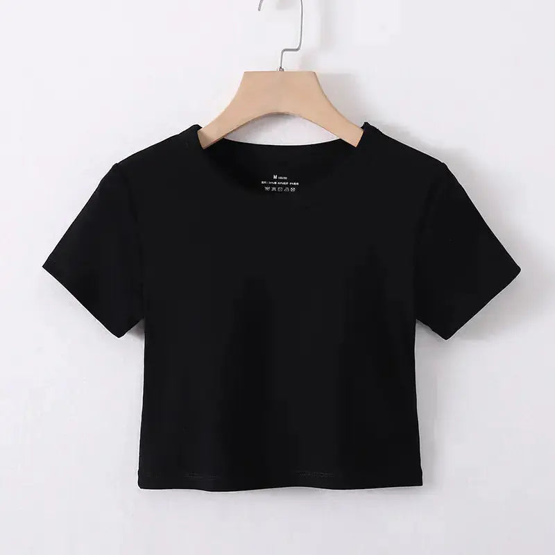 Summer Crop Top with Built-in Bra for Women Hypes Inventory