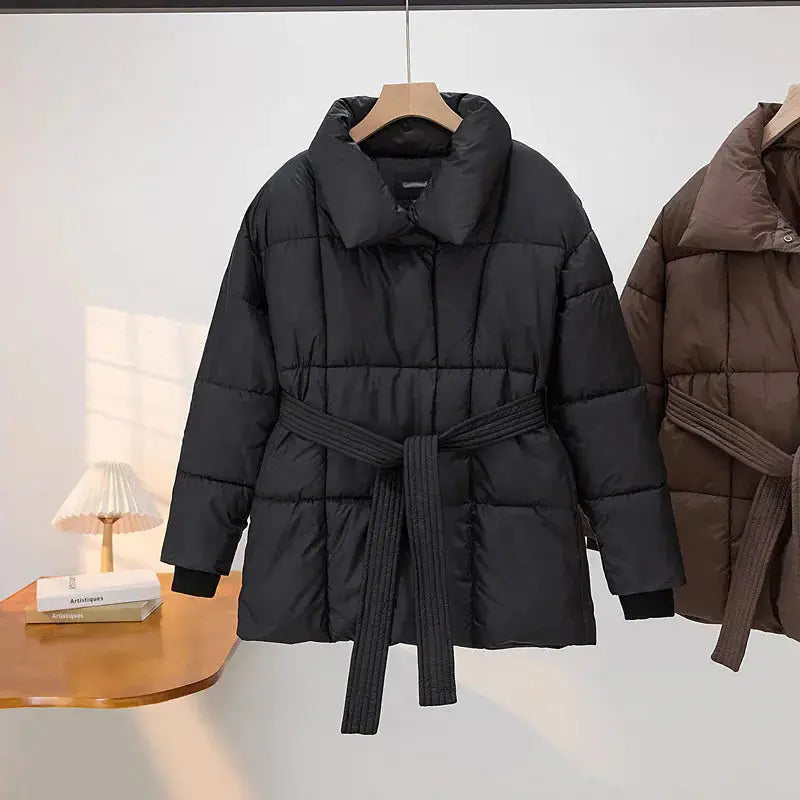 Women’s Mid-Length Down Jacket – Warm, Lightweight & Stylish Winter Coat Hypes Inventory