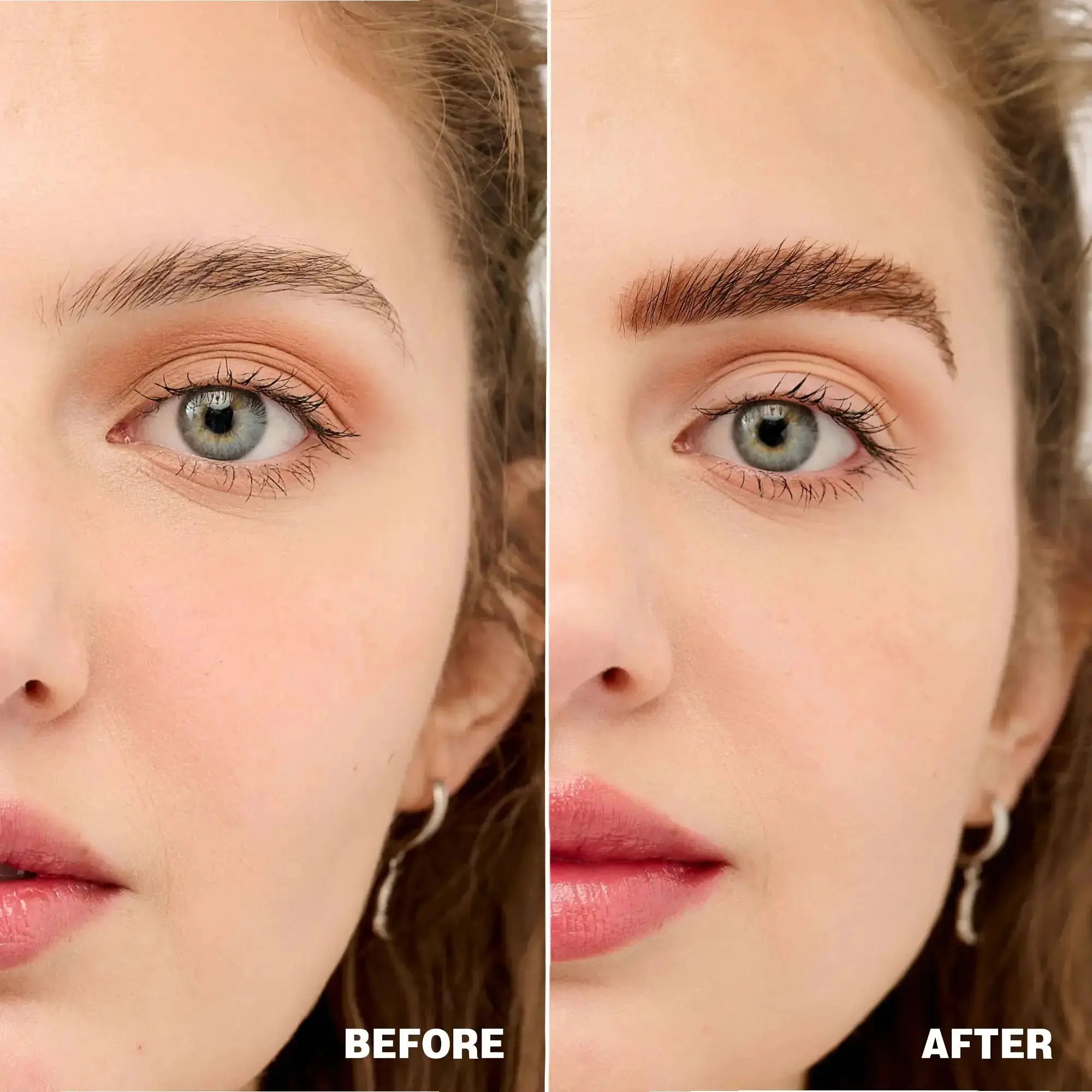 Hypes Inventory PHOFAY Tinted Eyebrow Gel applied on eyebrows with a natural finish, showcasing the product's color and texture.