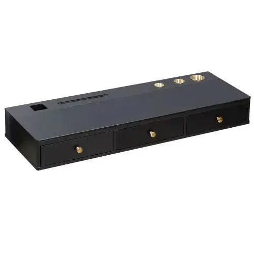 Floating Shelf With Drawer, Multi-Purpose Wall-Mounted Vanity Table, Mounted Desk, Floating Table For Bedroom Hypes Inventory