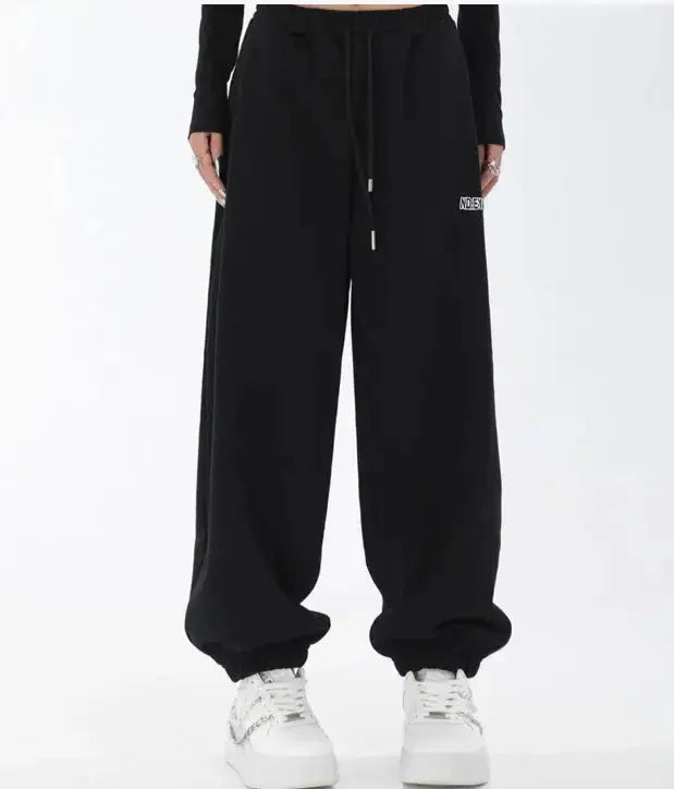 Loose Fit High-Waisted Hip-Hop Joggers for Women Hypes Inventory