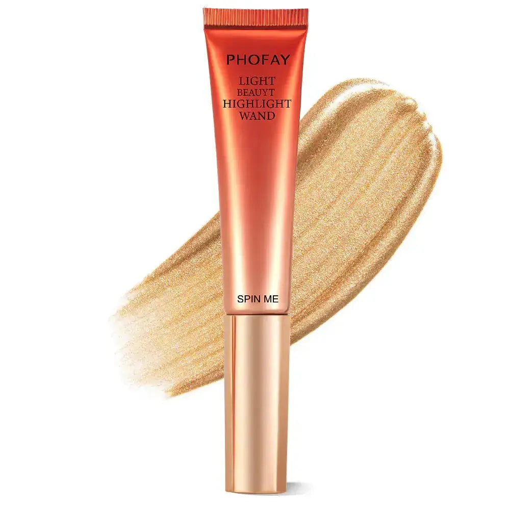 Hypes Inventory PHOFAY Liquid Highlighter Wand with a sleek applicator for a radiant glow makeup finish.