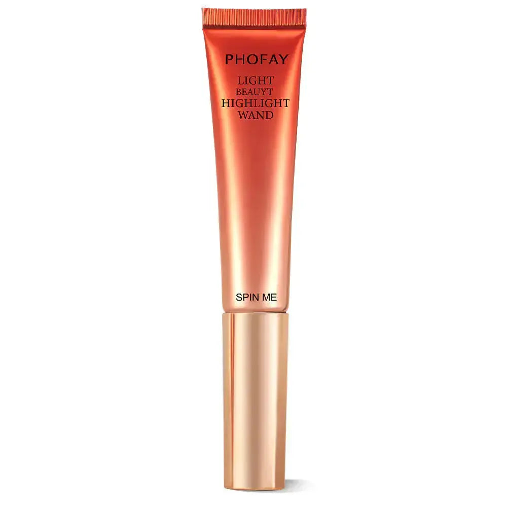 Hypes Inventory PHOFAY Glow Liquid Highlighter Wand with luminous, shimmery finish for radiant makeup looks.