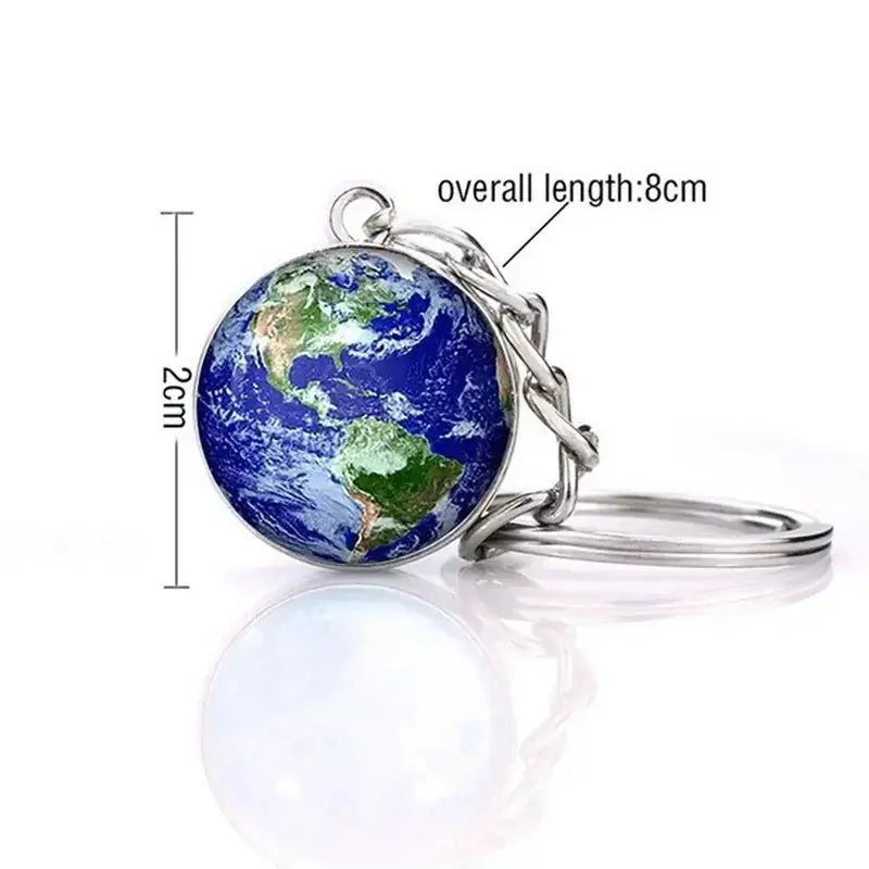 Galaxy Keychain Collection | 3D Double-Sided Planet Keychains for Space Lovers Hypes Inventory