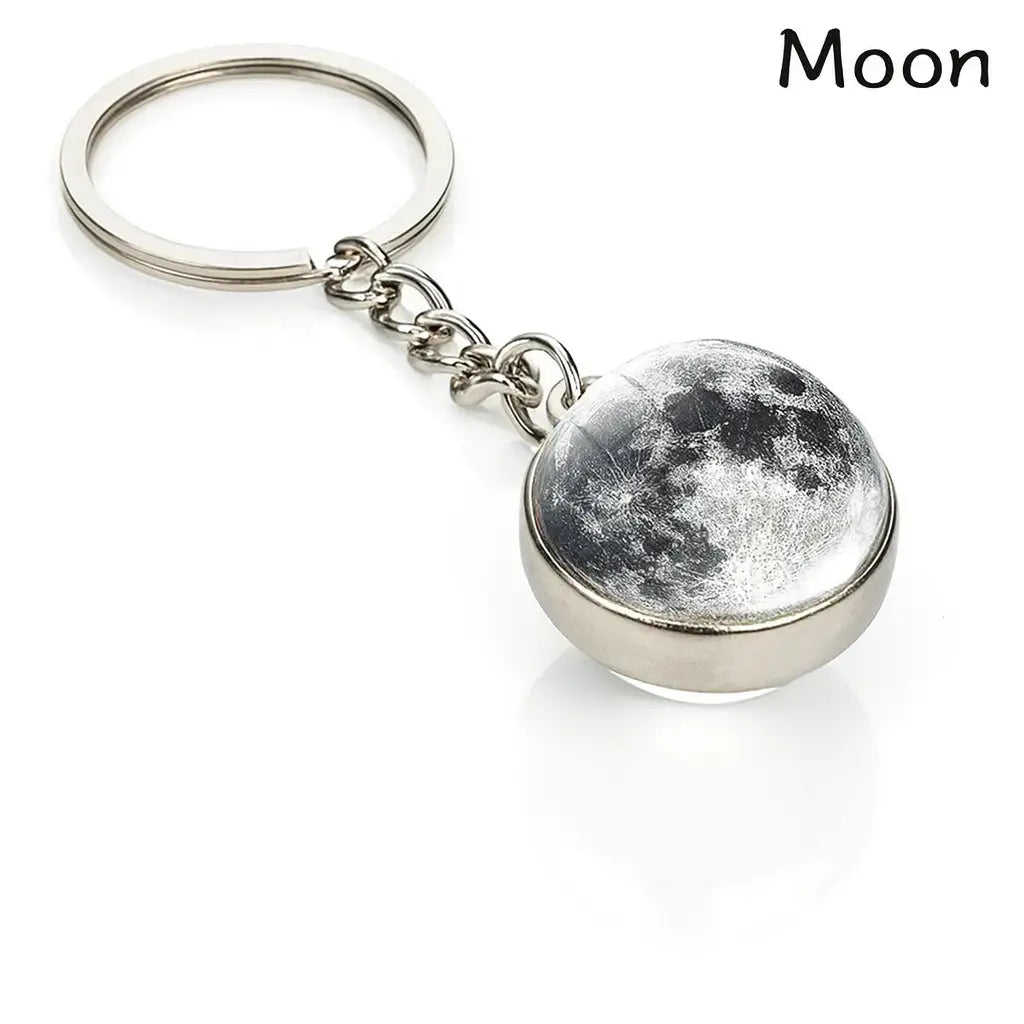 Galaxy Keychain Collection | 3D Double-Sided Planet Keychains for Space Lovers Hypes Inventory