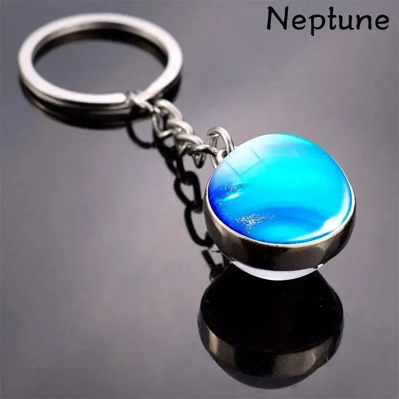 Galaxy Keychain Collection | 3D Double-Sided Planet Keychains for Space Lovers Hypes Inventory
