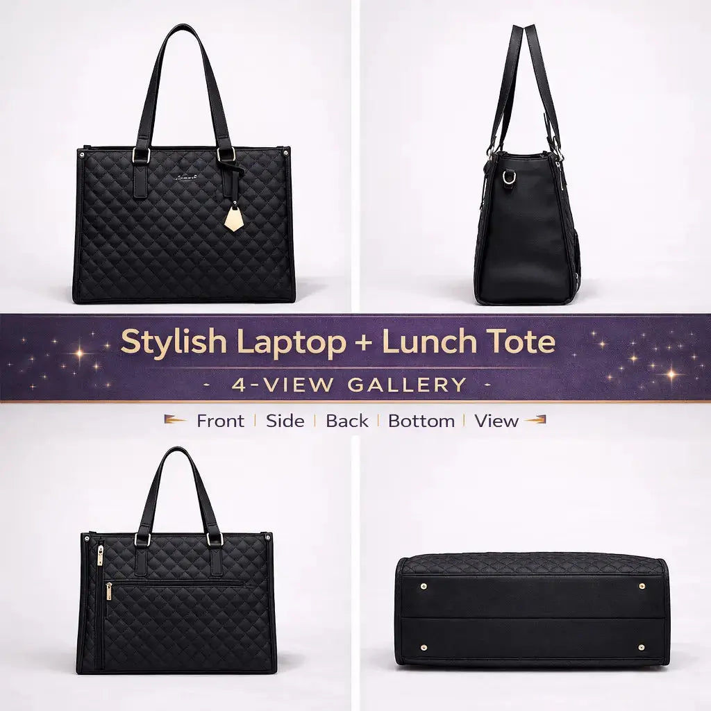 Hypes Inventory insulated laptop tote bag with a sleek design, featuring a spacious compartment for work and travel essentials.