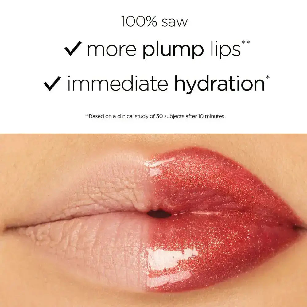Hypes Inventory PHOFAY Ultra-Glossy Hydrating Lip Gloss tube with shiny finish and clear label on a white background.